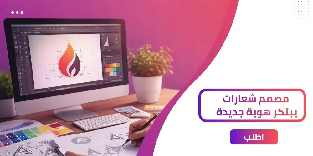انتج مصمم شعارا جديدا لاحدى الشركات| 6 خطوات سهلة!